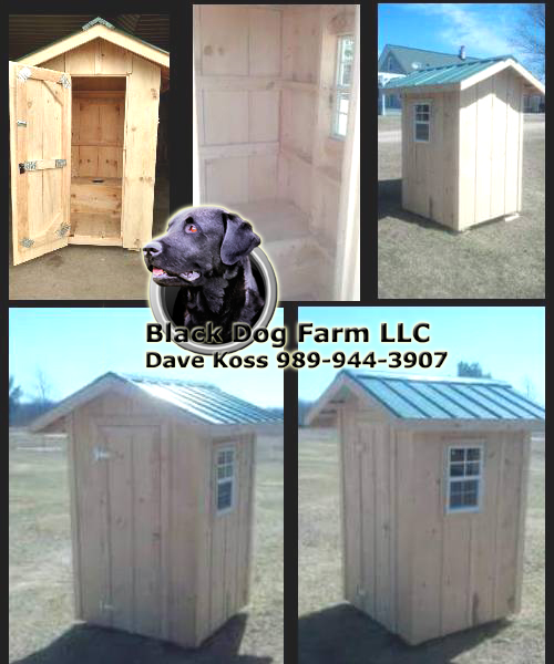 Amish Built Outhouse